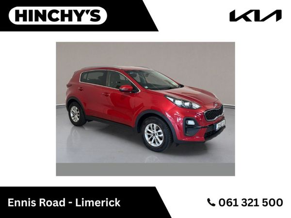 Kia Sportage MPV, Diesel Hybrid, 2022, Red