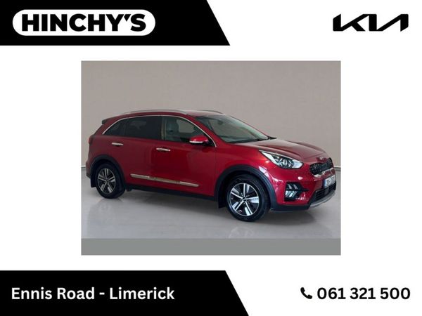 Kia Niro Estate, Petrol Plug-in Hybrid, 2020, Red