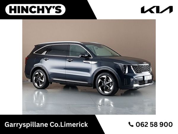 Kia Sorento SUV, Petrol Plug-in Hybrid, 2025, Blue