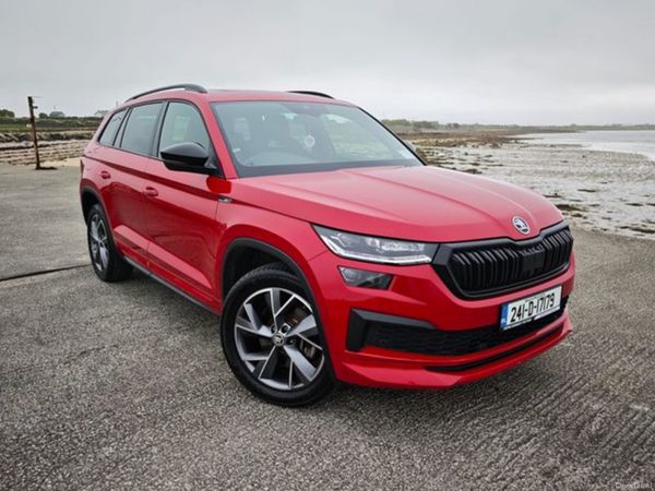 Skoda Kodiaq Estate, Diesel, 2024, Red