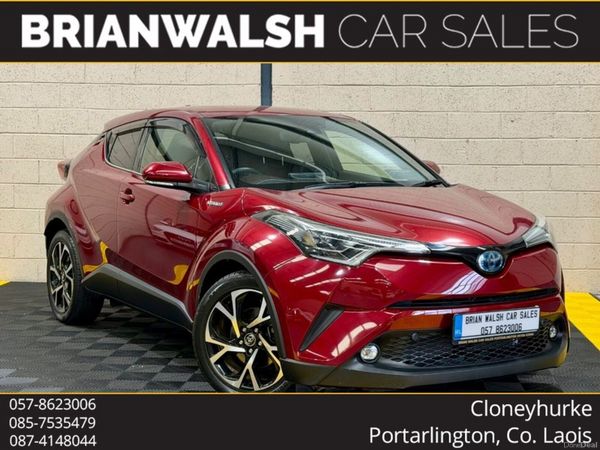 Toyota C-HR SUV, Petrol Hybrid, 2019, Red