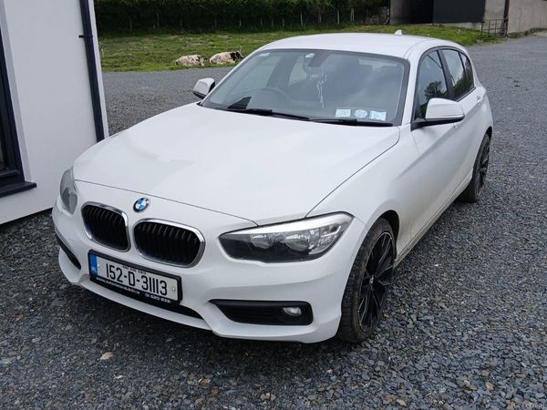 BMW 1-Series Hatchback, Diesel, 2015, White