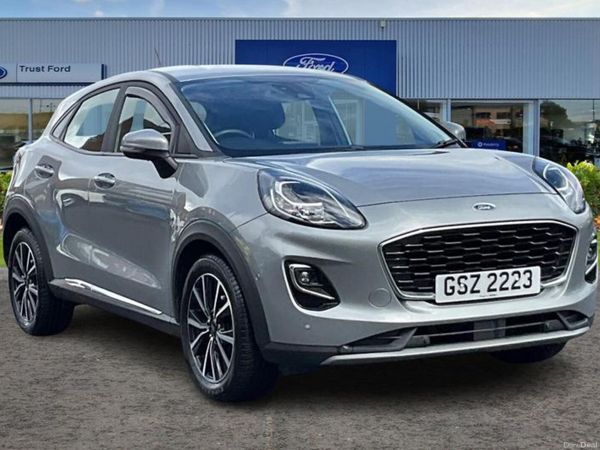 Ford Puma SUV, Petrol Hybrid, 2022, Silver