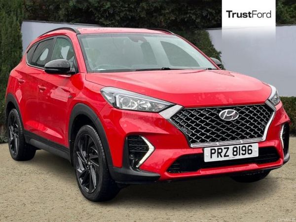 Hyundai Tucson Estate, Petrol, 2019, Red
