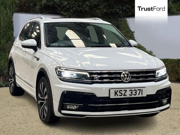 Volkswagen Tiguan SUV, Diesel, 2020, White