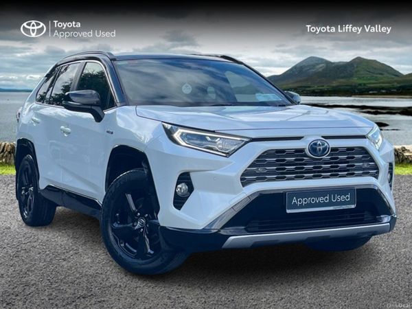 Toyota RAV4 SUV, Petrol Hybrid, 2019, White