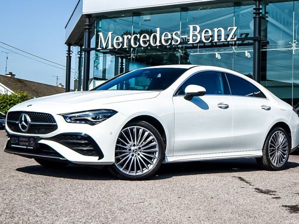 Mercedes-Benz CLA Coupe, Petrol Plug-in Hybrid, 2024, White