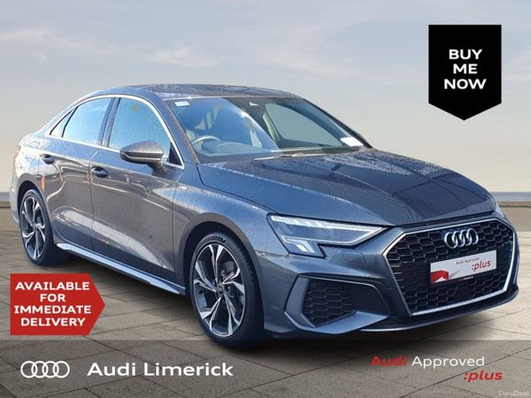 Audi A3 Saloon, Petrol, 2024, Grey