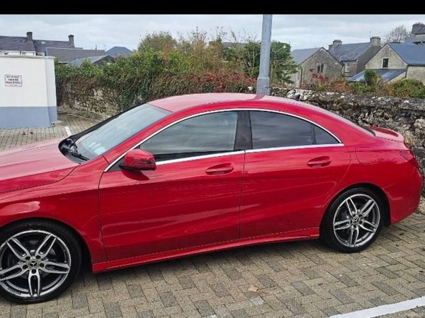 Mercedes-Benz CLA Saloon, Diesel, 2019, Red