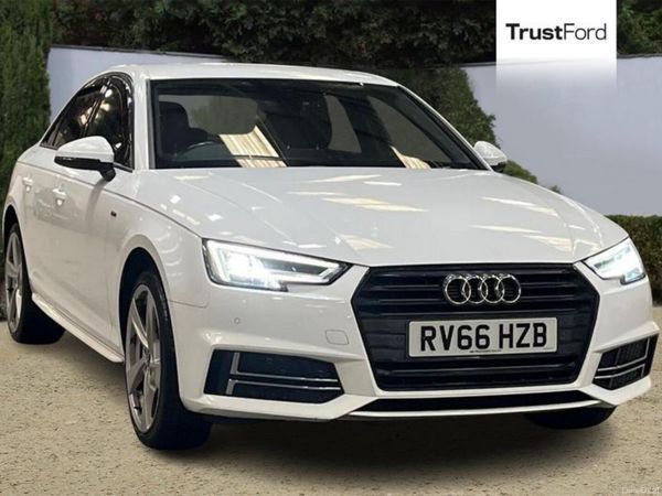 Audi A4 Saloon, Diesel, 2016, White