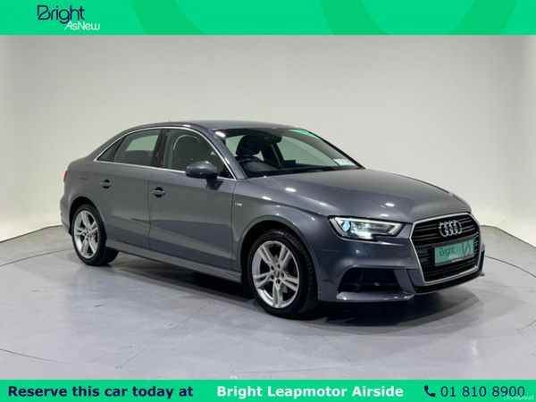 Audi A3 Saloon, Petrol, 2019, Grey