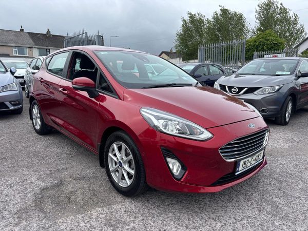 Ford Fiesta Hatchback, Petrol, 2019, Red