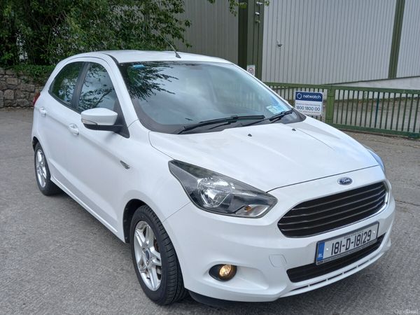 Ford KA Hatchback, Petrol, 2018, White