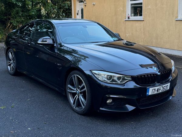 BMW 4-Series Coupe, Diesel, 2017, Black