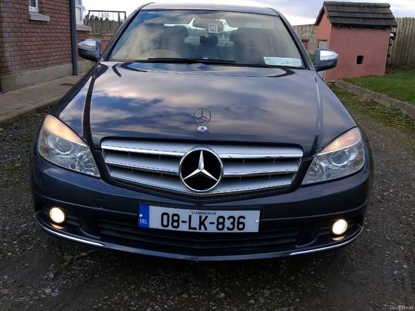 Mercedes-Benz C-Class Saloon, Petrol, 2008, Grey