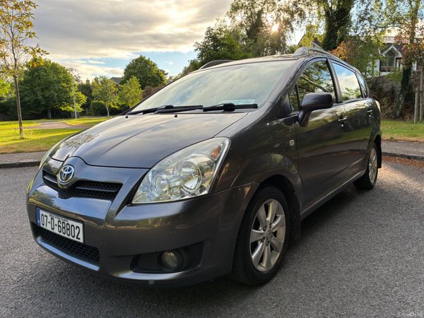 Toyota Verso MPV, Petrol, 2007, Grey