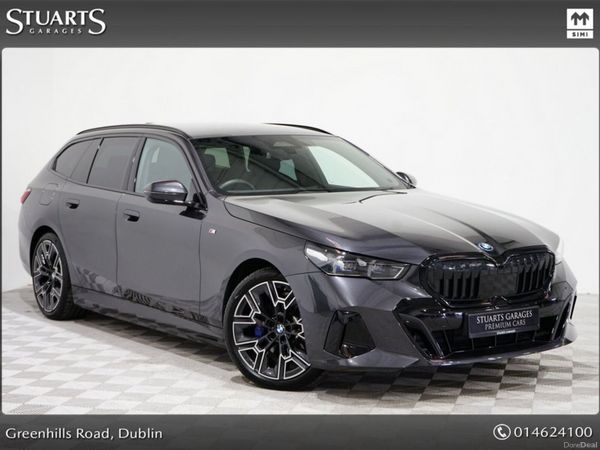 BMW 5-Series Estate, Petrol Plug-in Hybrid, 2025, Grey