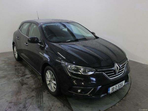 Renault Megane Hatchback, Diesel, 2018, Black