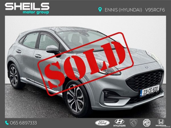 Ford Puma MPV, Petrol Hybrid, 2023, Grey
