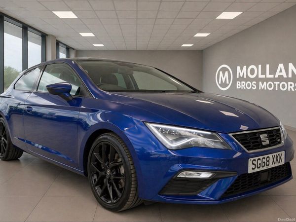 SEAT Leon Hatchback, Petrol, 2018, Blue
