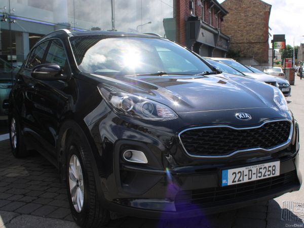 Kia Sportage SUV, Diesel Hybrid, 2022, Black