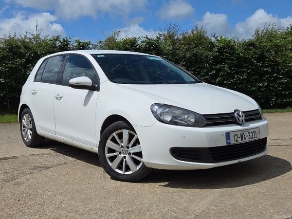 Volkswagen Golf Hatchback, Diesel, 2012, White