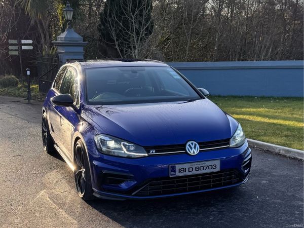 Volkswagen Golf Hatchback, Petrol, 2018, Blue