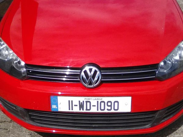 Volkswagen Golf Hatchback, Petrol, 2011, Red