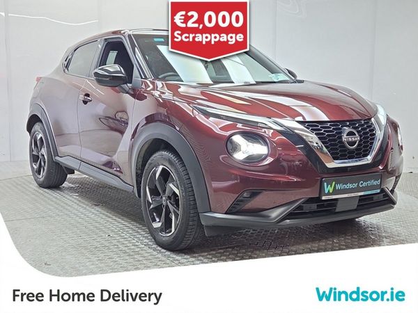 Nissan Juke SUV, Petrol, 2023, Red