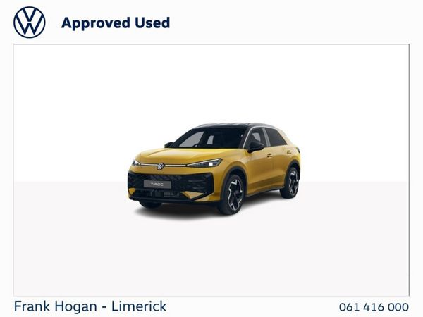 Volkswagen T-Roc SUV, Petrol Hybrid, 2026, Yellow