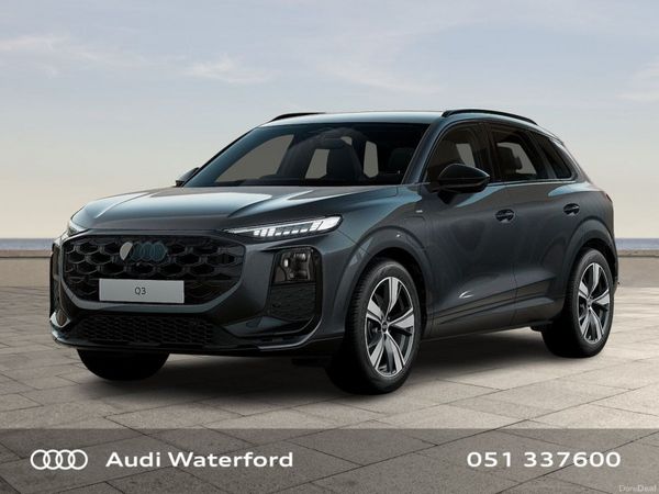 Audi Q3 SUV, Petrol Plug-in Hybrid, 2026, Grey