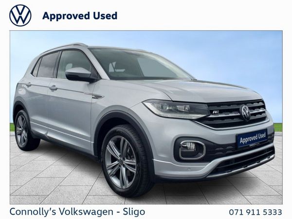 Volkswagen T-Cross SUV, Petrol, 2024, Silver