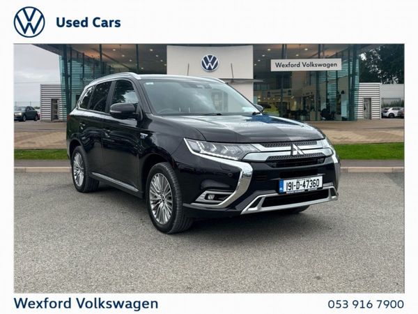 Mitsubishi Outlander SUV, Petrol Plug-in Hybrid, 2019, Black