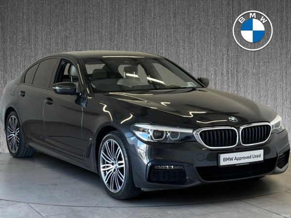BMW 5-Series Saloon, Petrol Plug-in Hybrid, 2019, Grey