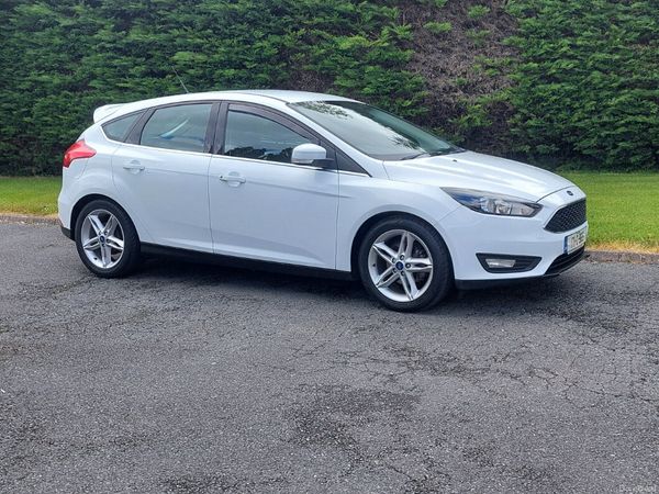 Ford Focus Hatchback, Diesel, 2017, White