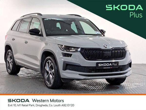 Skoda Kodiaq SUV, Diesel, 2024, Grey