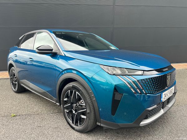 Peugeot 3008 MPV, Petrol Hybrid, 2024, Blue