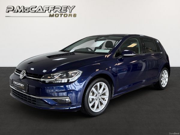 Volkswagen Golf Hatchback, Petrol, 2018, Blue