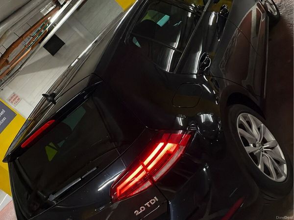 Volkswagen Golf Hatchback, Diesel, 2017, Black