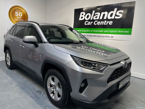 Toyota RAV4 SUV, Petrol Hybrid, 2020, Silver