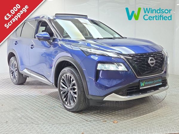 Nissan X-Trail SUV, Petrol Hybrid, 2025, Blue