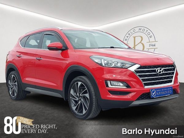 Hyundai Tucson SUV, Diesel, 2020, Red