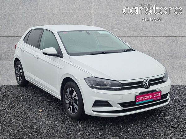 Volkswagen Polo Hatchback, Petrol, 2021, White