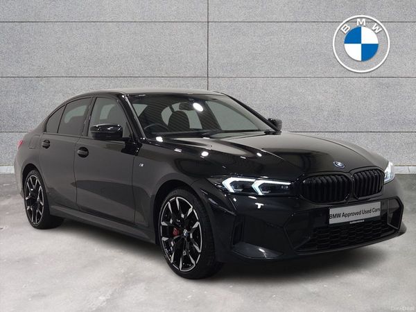 BMW 3-Series Saloon, Petrol Plug-in Hybrid, 2025, Black
