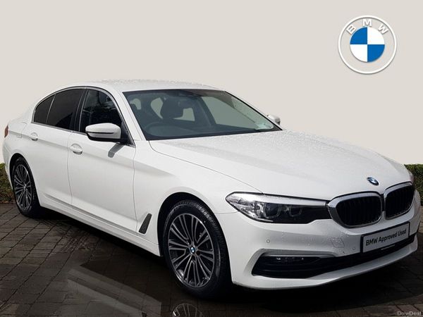 BMW 5-Series Saloon, Diesel, 2020, White