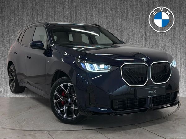 BMW X3 SUV, Petrol Plug-in Hybrid, 2026, Blue
