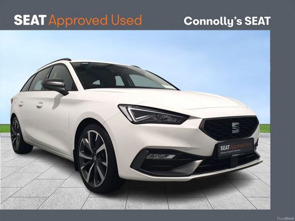 SEAT Leon Estate, Diesel, 2021, White