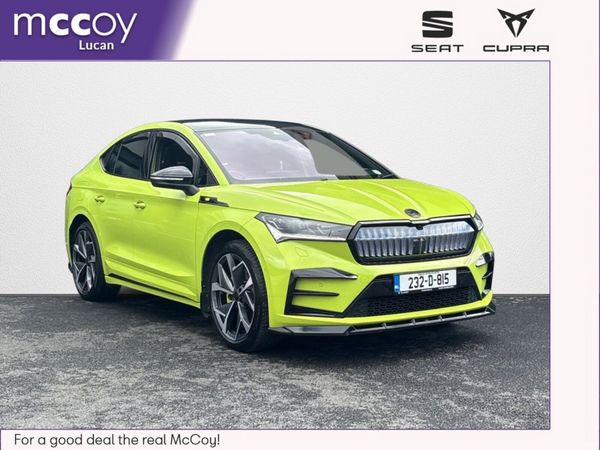 Skoda Enyaq Hatchback, Electric, 2023, Green
