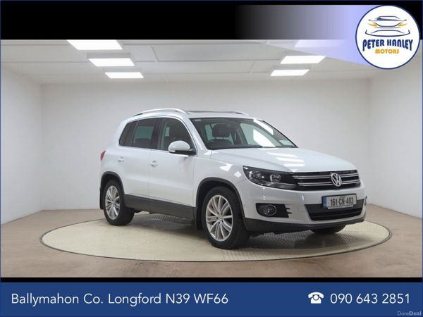 Volkswagen Tiguan SUV, Diesel, 2016, White