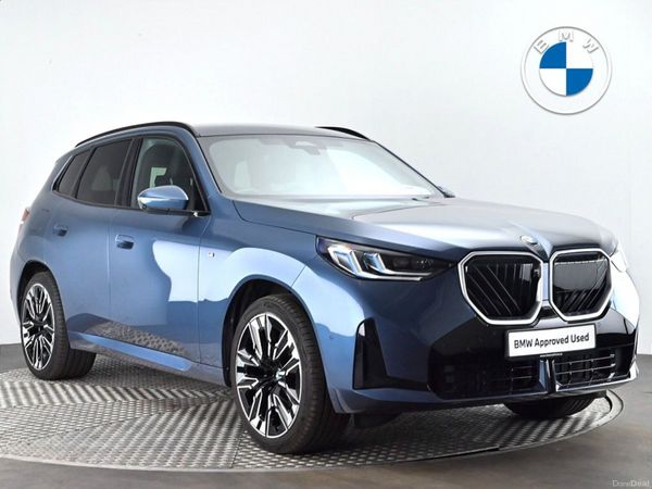 BMW X3 SUV, Petrol Plug-in Hybrid, 2025, Blue